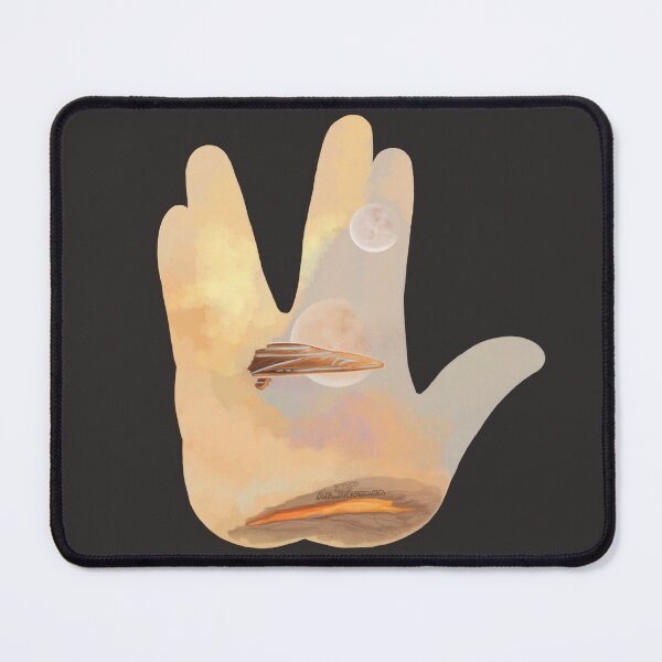 Item preview, Space Salute, handpainted Fanart, parody designed and sold by AK-Hevonen.