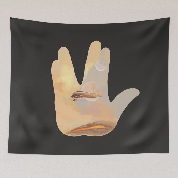 Item preview, Space Salute, handpainted Fanart, parody designed and sold by AK-Hevonen.