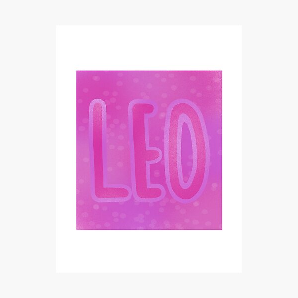 Item preview, Leo zodiac sign designed and sold by happymoon03.