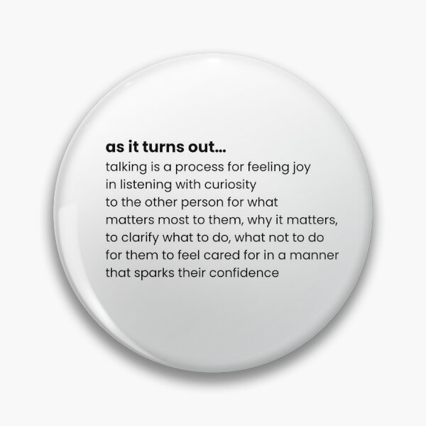 Item preview, talking is a process for listening  designed and sold by 2wholehearted.