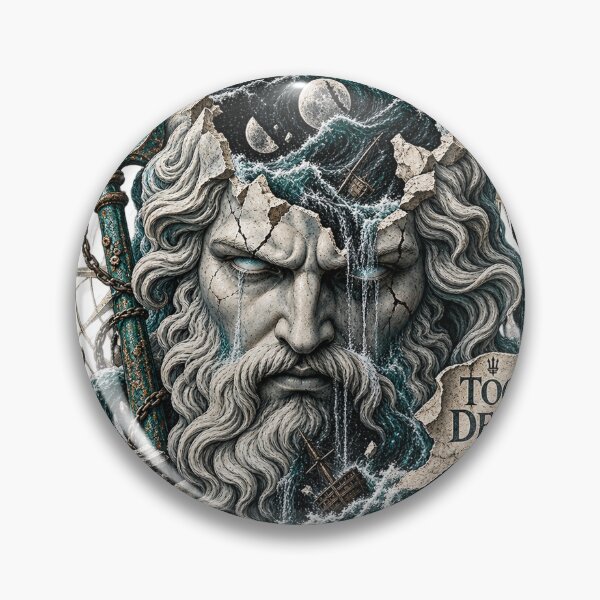 Item preview, Poseidon Too Deep - Surreal Ocean Mythology designed and sold by ArtisElec.