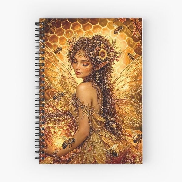 Item preview, Honey Bee Fairy Autumn Harvest designed and sold by Storybook Botanica.