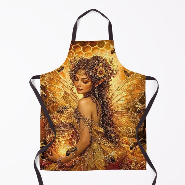 Item preview, Honey Bee Fairy Autumn Harvest designed and sold by Storybook Botanica.