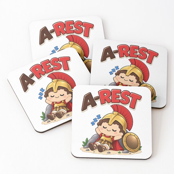 Item preview, A-REST Funny Ares Greek Mythology Pun designed and sold by Enoch-creator.