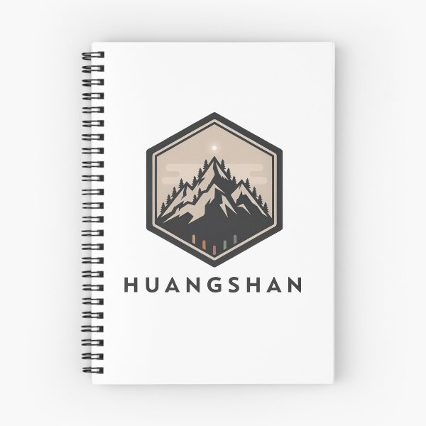 Item preview, Huangshan Mountain Crest — Hexagon Badge Logo designed and sold by Shutter-Dragon.