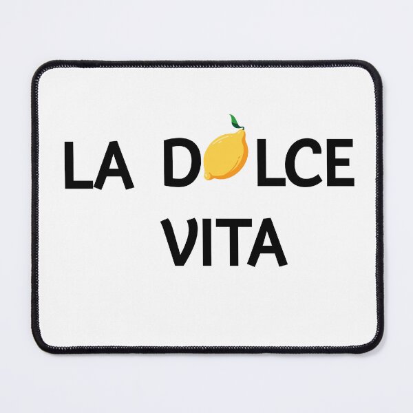 Item preview, La Dolce Vita Minimalist Lemon Typography designed and sold by KMKDesignStudio.