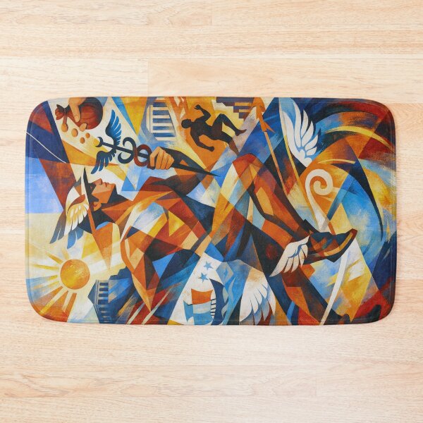 Item preview, Hermes the Messenger God – Greek Mythology Illustration designed and sold by GalleryKauffeld.