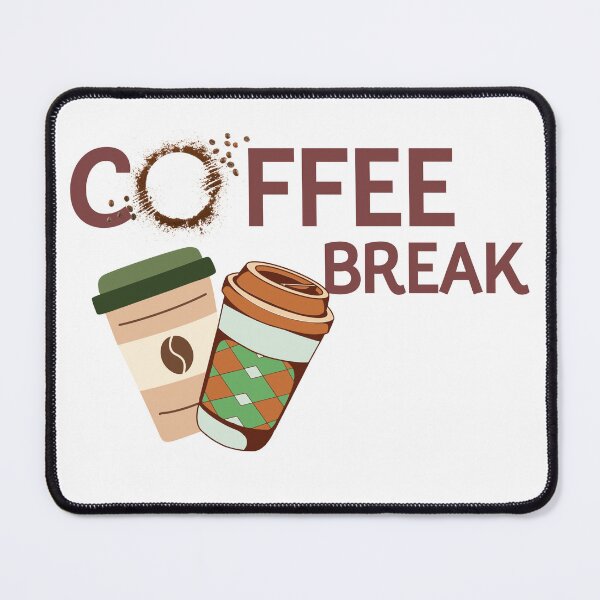 Item preview, Coffee Break Cute To Go Cups Caffeine Art designed and sold by KMKDesignStudio.