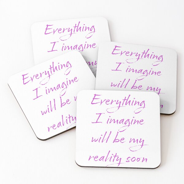 Item preview, Everything I Imagine Will Be My Reality Soon Manifestation designed and sold by KMKDesignStudio.