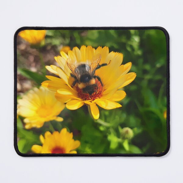 Item preview, Bee on marigold designed and sold by MariaKuhi.
