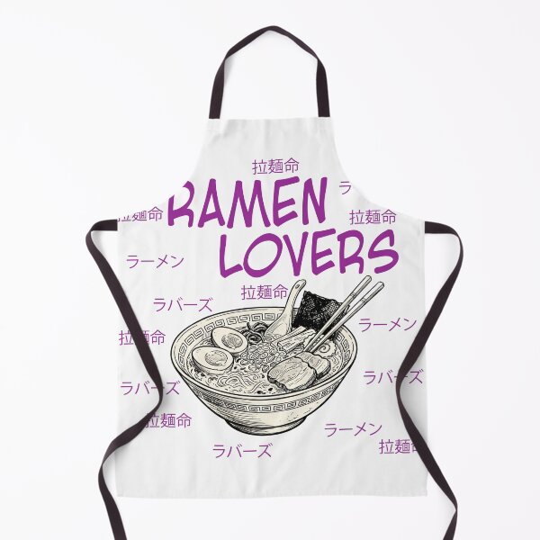 Item preview, Ramen Lovers Japanese Food Typography Art designed and sold by KMKDesignStudio.