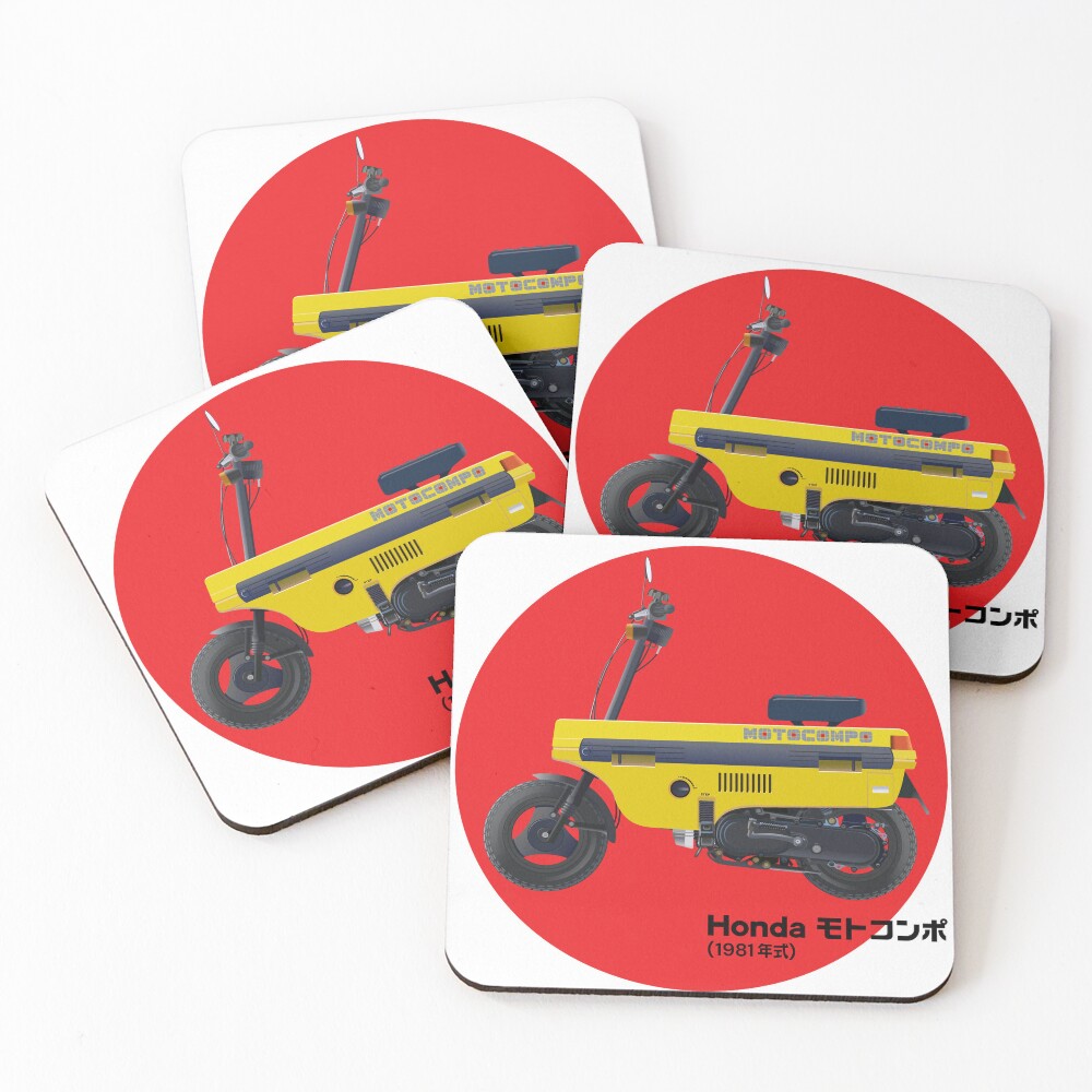 Item preview, Coasters (Set of 4) designed and sold by Rebeldonkey.