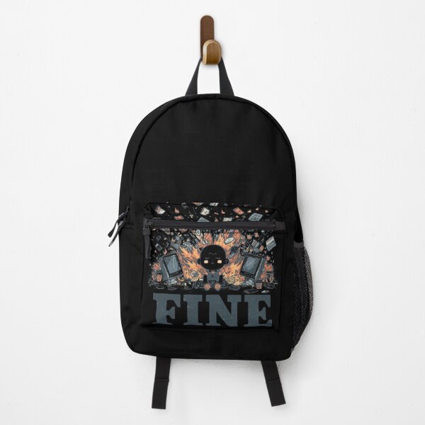 Item preview, Work Stress Humor I'M FINE designed and sold by ChicTrendz.
