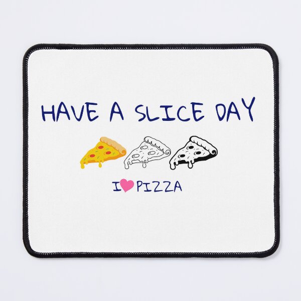 Item preview, Have a Slice Day Minimalist Pizza Trio Typography designed and sold by KMKDesignStudio.