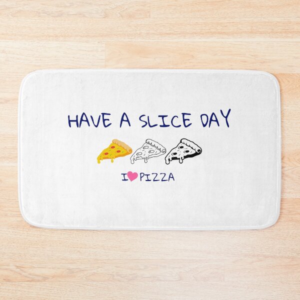 Item preview, Have a Slice Day Minimalist Pizza Trio Typography designed and sold by KMKDesignStudio.