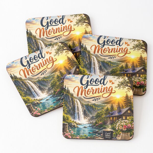 Item preview, Peaceful nature coffee view designed and sold by urbanshop7.