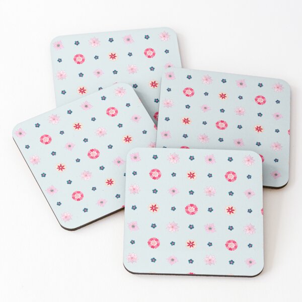 Item preview, Jaipur Floral Trellis - Mist Blue designed and sold by Piret Victoria Ribas.