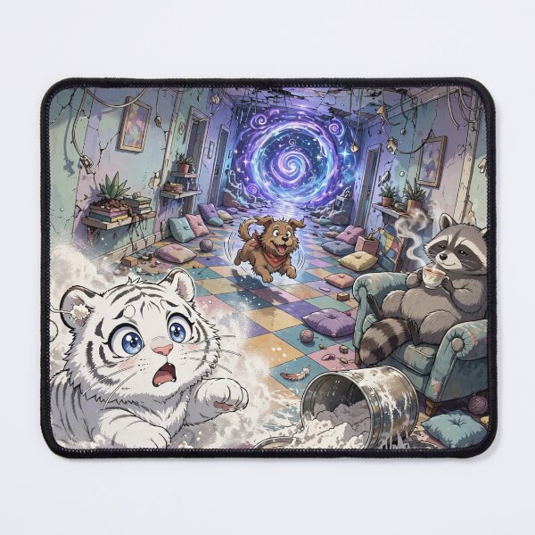 Item preview, Flour Frenzy in the Enchanted Hallway designed and sold by TreatLLC.