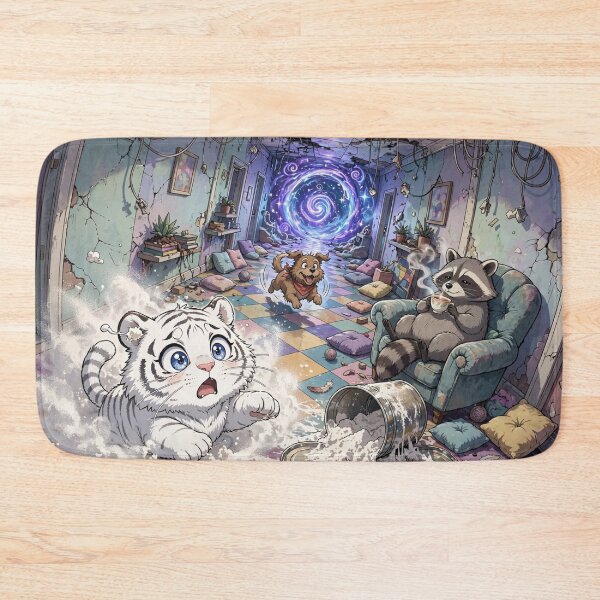 Item preview, Flour Frenzy in the Enchanted Hallway designed and sold by TreatLLC.