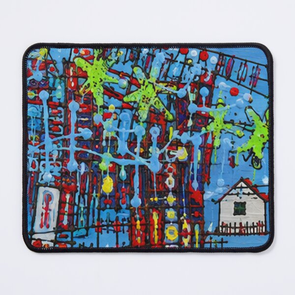 Item preview, Electric House of Chaos designed and sold by Andrew Freeman's Art.