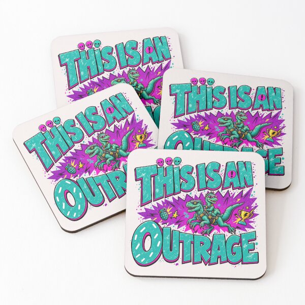 Item preview, This Is An Outrage designed and sold by urbanons.