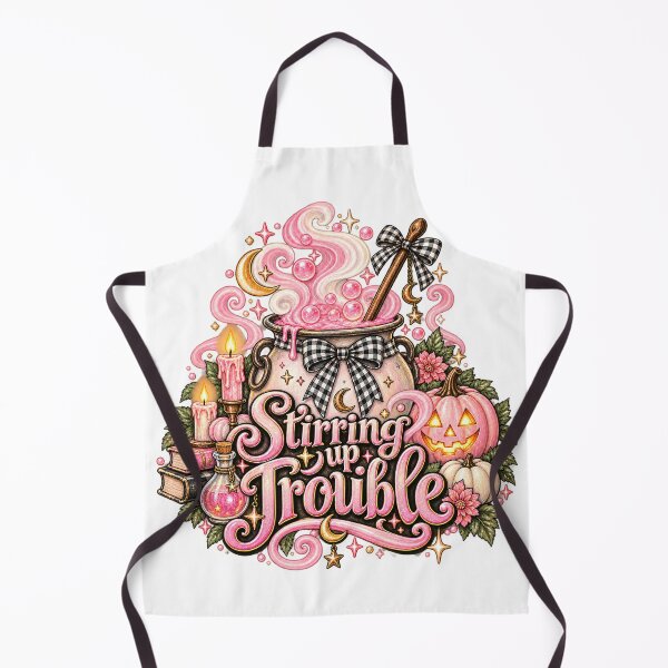 Item preview, Stirring up Trouble Pink Cauldron designed and sold by Lori Winslow Designs.