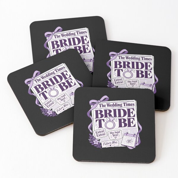 Item preview, Wedding Announcement Future Bride to Be Newspaper-Themed designed and sold by clothesy7.