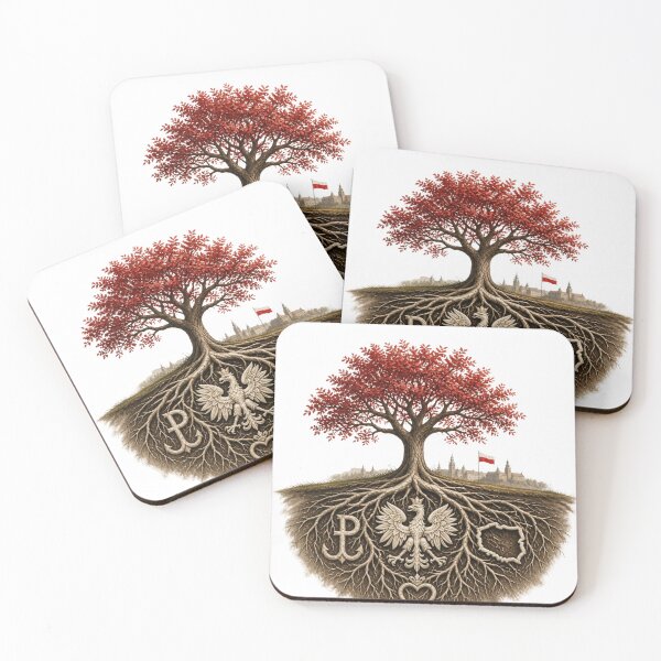 Item preview, Symbol of a tree with roots, representing Polish heritage designed and sold by Periush.