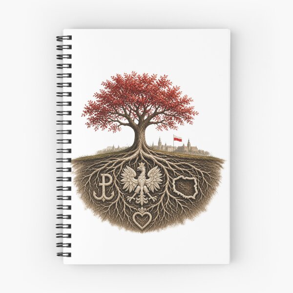 Item preview, Symbol of a tree with roots, representing Polish heritage designed and sold by Periush.