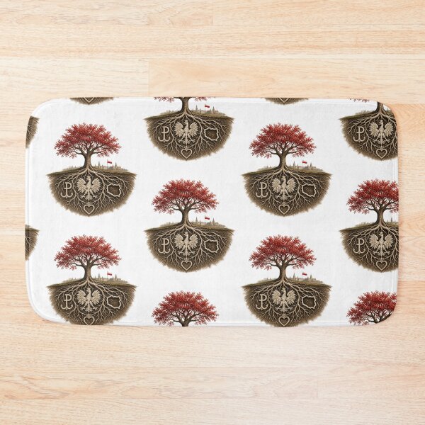 Item preview, Symbol of a tree with roots, representing Polish heritage designed and sold by Periush.