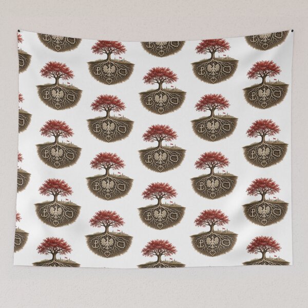 Item preview, Symbol of a tree with roots, representing Polish heritage designed and sold by Periush.