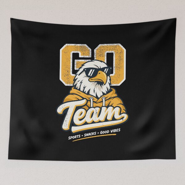 Item preview, Go Team Game Day Eagle designed and sold by CamaleonDesigns.