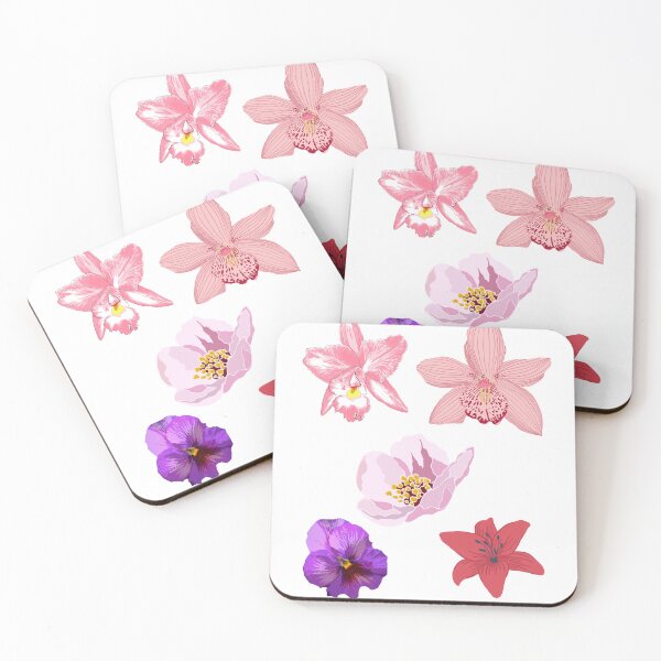 Item preview, Aesthetic Pastel Botanical Flowers Pack designed and sold by KMKDesignStudio.
