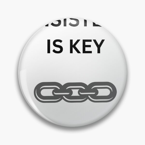 Item preview, Consistency Is Key Gym Fitness Motivation designed and sold by ALdesingArt.
