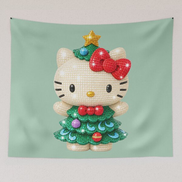 Item preview, Hello Kitty Christmas Tree designed and sold by Ellie Dyer.