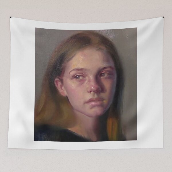 Item preview, A Face Full of Silence designed and sold by Andrew Freeman's Art.