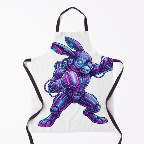 Item preview, Luchador futurista de synthwave, boxeo neón cyberpunk designed and sold by Martial-Art-23.