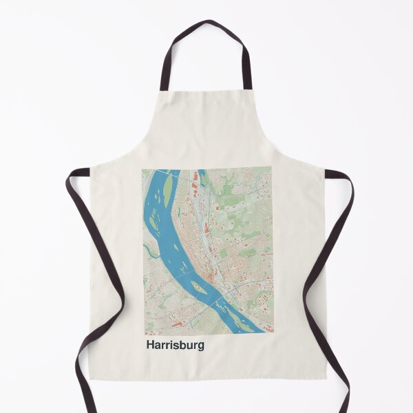 Item preview, Harrisburg Minimalistic Map Art designed and sold by MapsNerd.
