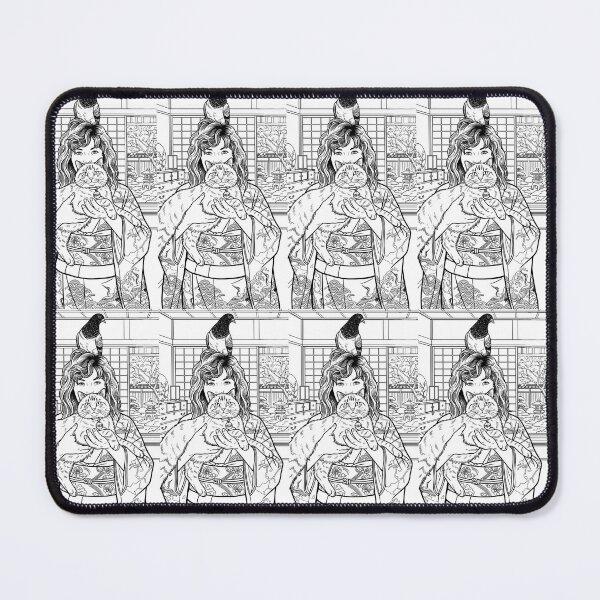 Item preview, Cat, pigeon, animal, love, peace, black and white, Japan designed and sold by citravisuel.