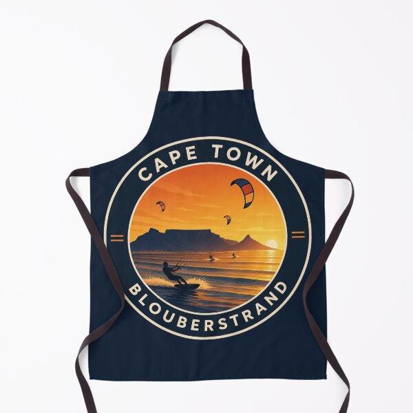 Item preview, Cape Town Sunset Badge – Bloubergstrand Kitesurfing designed and sold by The Digital Compass.