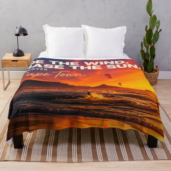 Item preview, Cape Town Sunset Badge – Bloubergstrand Kitesurfing designed and sold by The Digital Compass.