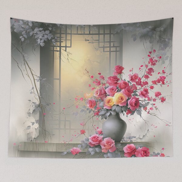 Item preview, Bloom at the Courtyard Window designed and sold by bloorose.