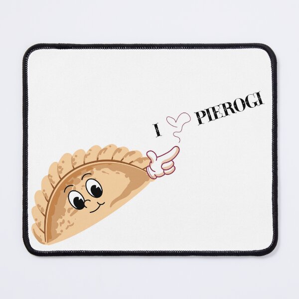 Item preview, Funny Polish Pierogi Love Graphic designed and sold by KMKDesignStudio.