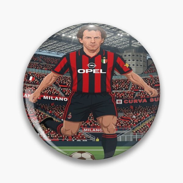 Item preview, Franco Baresi, leyenda del fútbol – Defensa italiano designed and sold by NostalgiaPop77.