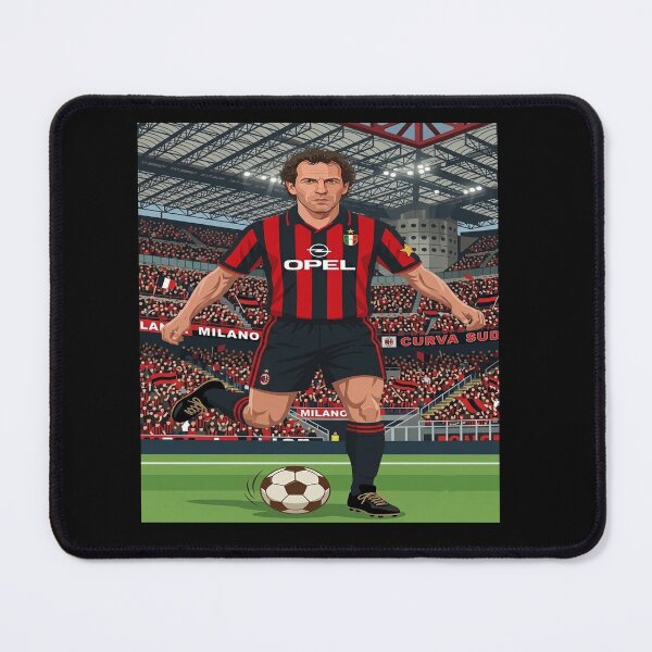Item preview, Franco Baresi Football Legend – Italian Soccer Defender designed and sold by NostalgiaPop77.