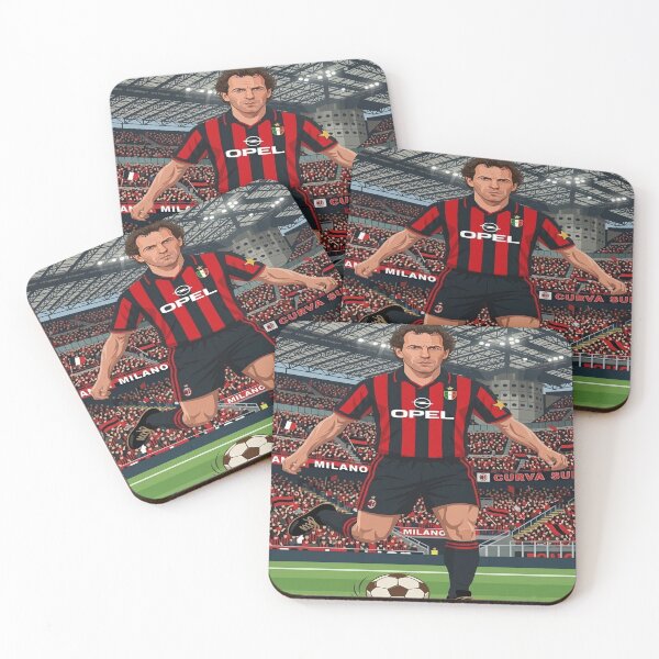 Item preview, Franco Baresi Football Legend – Italian Soccer Defender designed and sold by NostalgiaPop77.