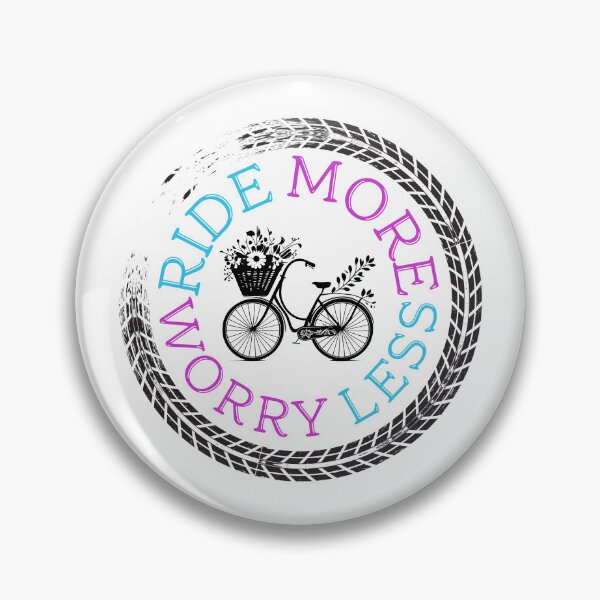 Item preview, Ride More Worry Less Tire Track Circle  designed and sold by KMKDesignStudio.