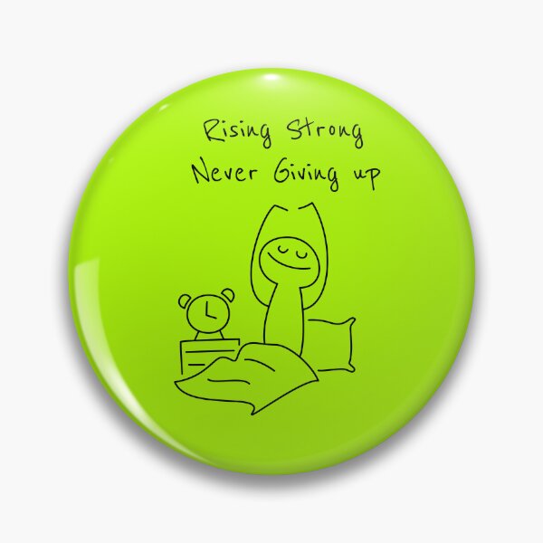 Item preview, Rising Strong, Never Giving Up | Personal Growth & Inspiration designed and sold by HopeFilled Ink.