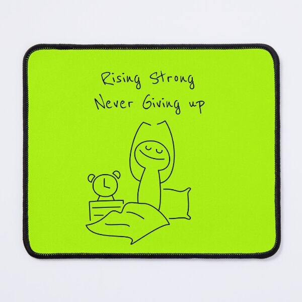 Item preview, Rising Strong, Never Giving Up | Personal Growth & Inspiration designed and sold by HopeFilled Ink.