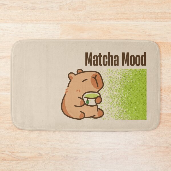 Artikelvorschau, Matcha-Stimmung Wasserschwein entworfen und verkauft von monika-arthing.